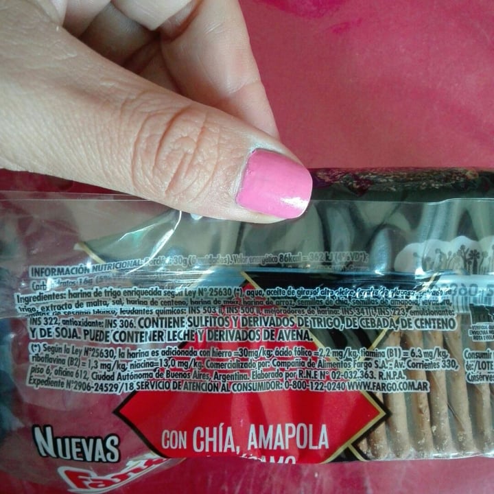 photo of Fargo Galletitas Fargo Mix Cereales shared by @yanel on  28 Jan 2020 - review