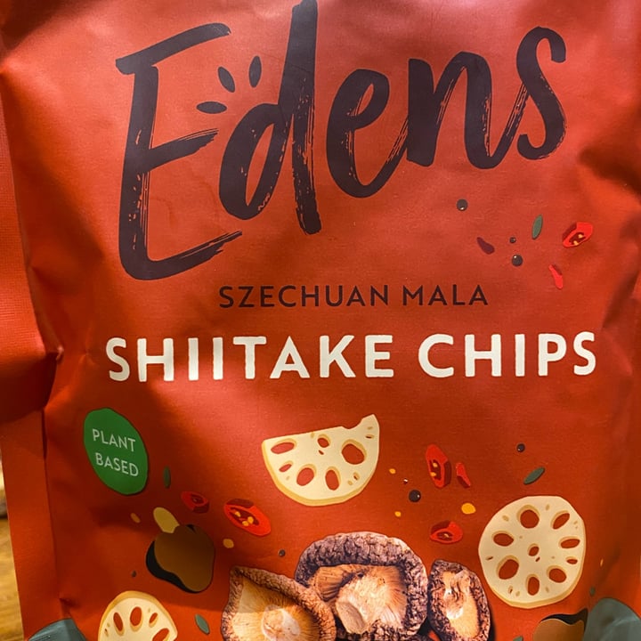 photo of Edens Szechuan Mala Shiitake Chips shared by @tabaogirl on  23 Jul 2022 - review