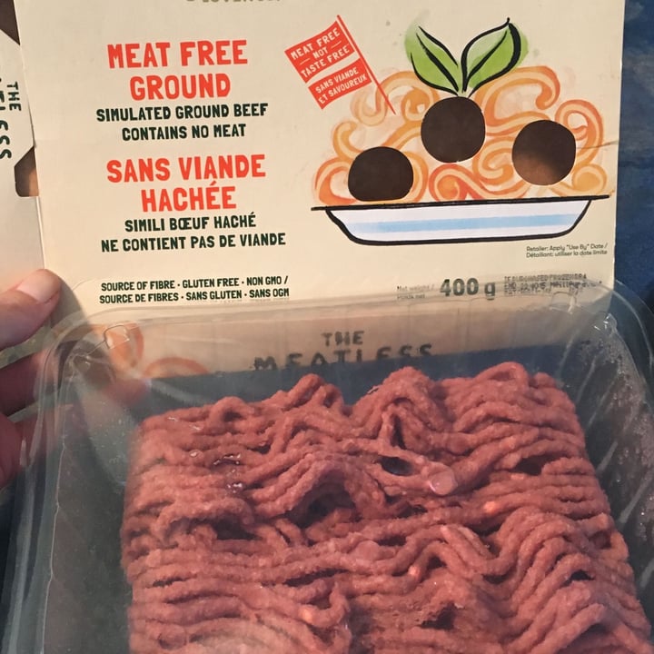 photo of Meatless Farm Meat Free Ground shared by @genbarry on  17 Jul 2022 - review