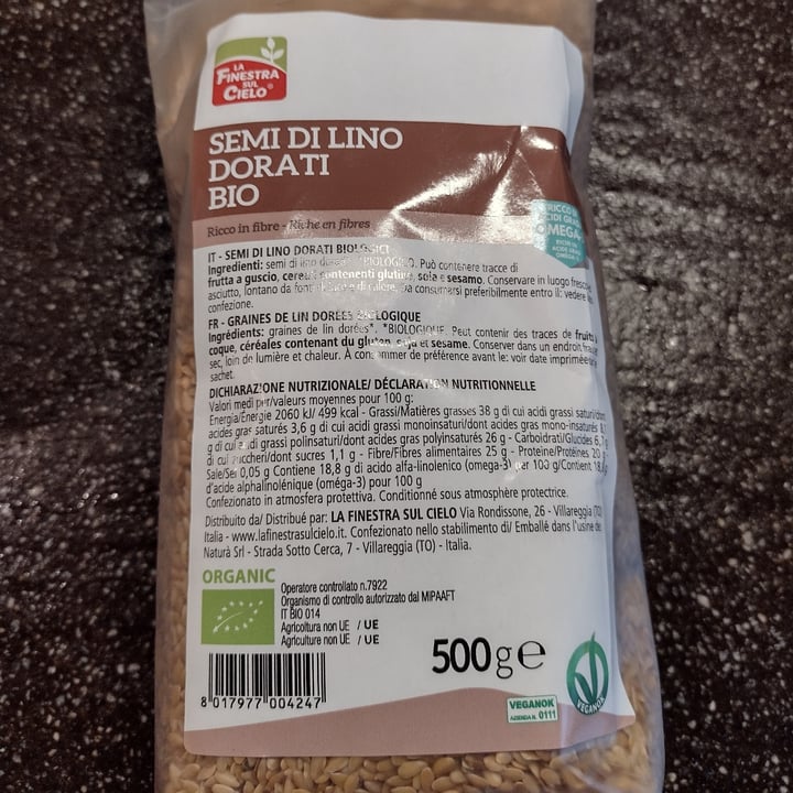review photo of La Finestra Sul Cielo Semi di lino bio shared by @hannabee on 13 Mar 2022 - review