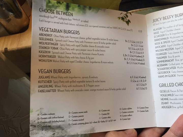 photo of Hans Im Glück German Burgergrill Vegan burgers shared by @towmato on  11 Jul 2018 - review