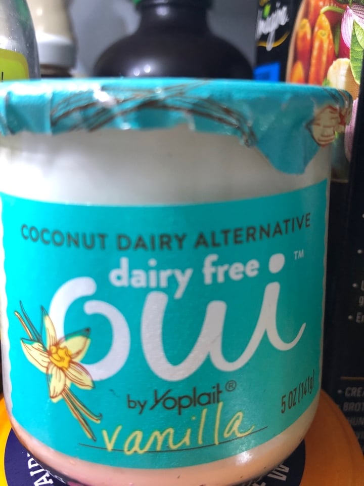 photo of Yoplait Dairy Free Oui Vanilla shared by @tbright17 on  13 Apr 2020 - review