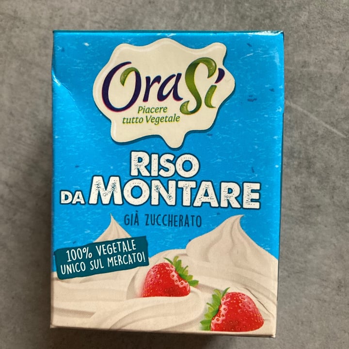 photo of OraSí Riso Da Montare Gia Zuccherato shared by @katerinadam on  29 Apr 2021 - review