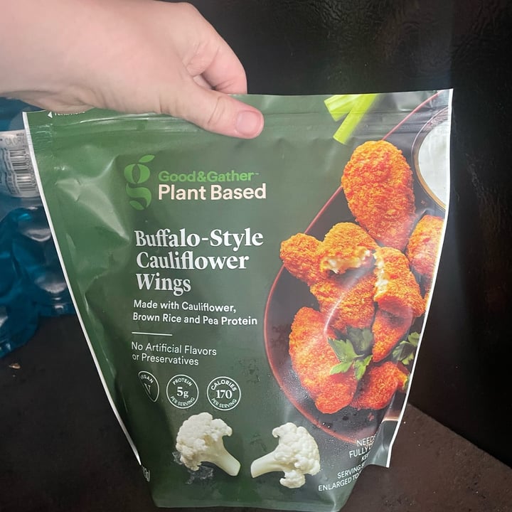 review photo of Good & Gather buffalo style cauliflower wings shared by @lauren5151 on 03 Jul 2022 - review