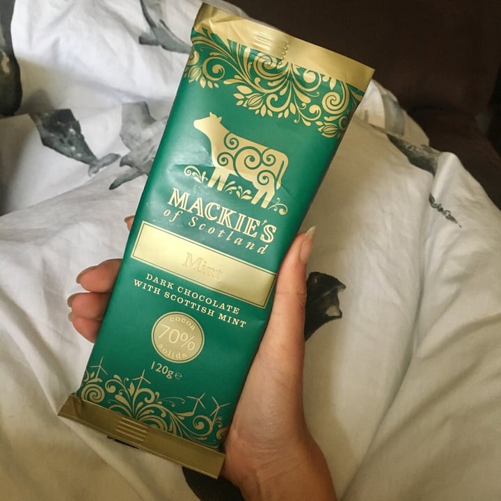 photo of Mackie's of Scotland Dark chocolate with Scottish Mint shared by @blythe on  18 Aug 2019 - review