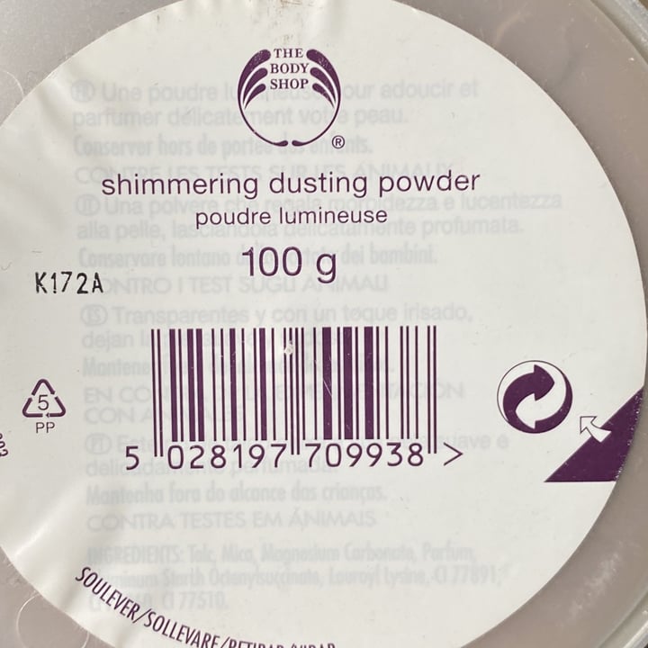 The Body Shop Shimmering dusting powder Review abillion