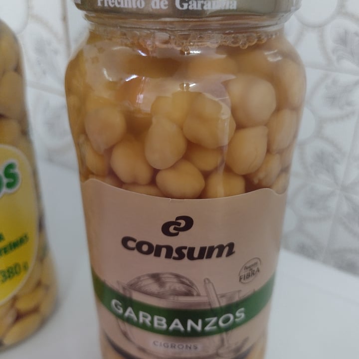 photo of Consum garbanzos cocidos shared by @crispmorais on  26 Sep 2022 - review