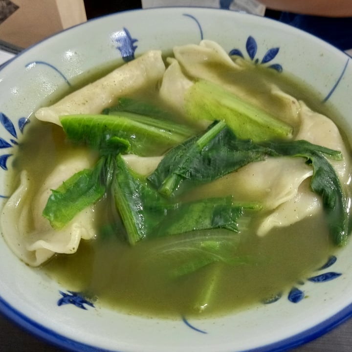 photo of 729 Vegan Basil Dumpling Soup shared by @veganspicegirl on  02 Nov 2022 - review