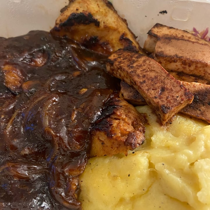 photo of The Sloth Vegan steak with black pepper sauce shared by @marieheidi on  05 Dec 2021 - review