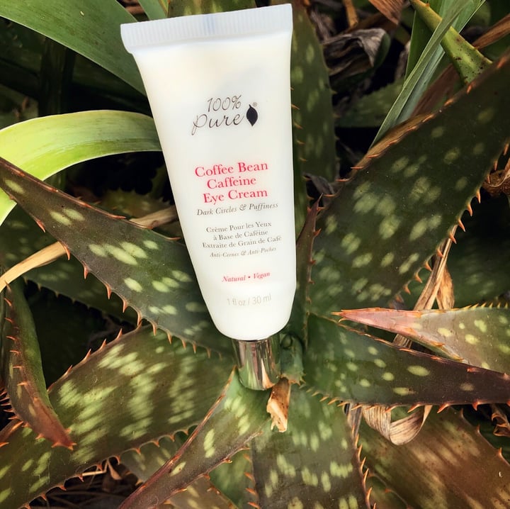 photo of 100% PURE Coffee Bean Caffeine Eye Cream shared by @veganfunhouse on  30 Jun 2019 - review