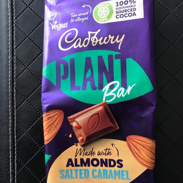 photo of Cadbury Vegan CADBURY PLANT BAR MADE WITH ALMONDS AND SALTED CARAMEL shared by @marianavanwyk on  08 Oct 2022 - review