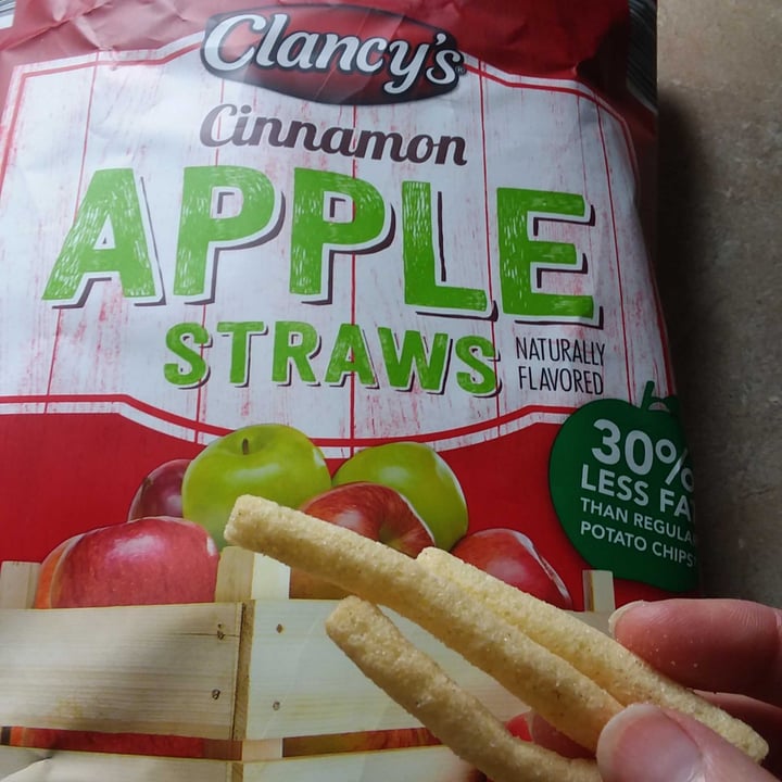 photo of Clancy's Cinnamon Apple Straws shared by @pattymvegan on  17 Sep 2021 - review