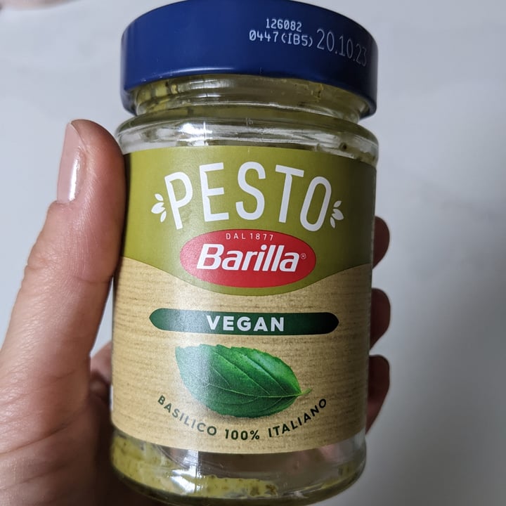 photo of Barilla Pesto Vegan shared by @lelina on  14 Oct 2022 - review