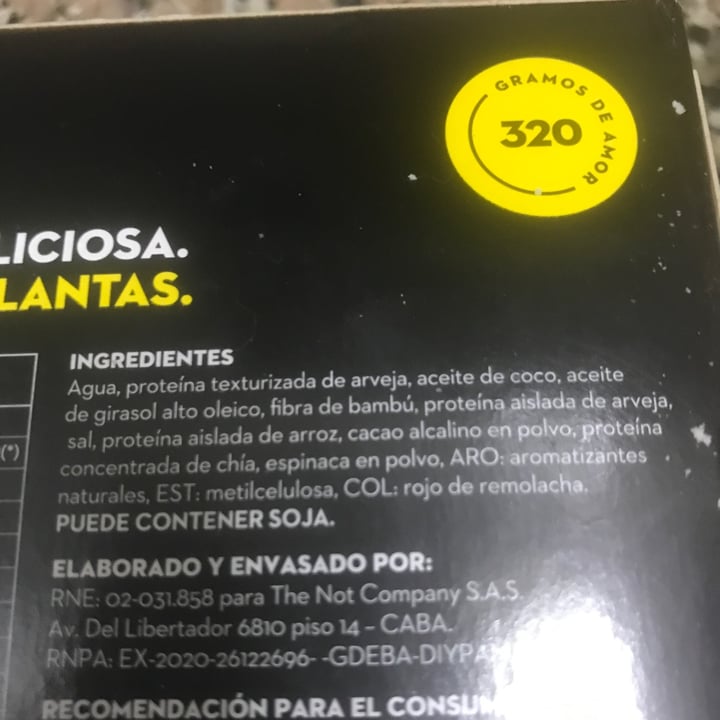 review photo of NotCo Not Burger shared by @soles on 23 Aug 2021 - review