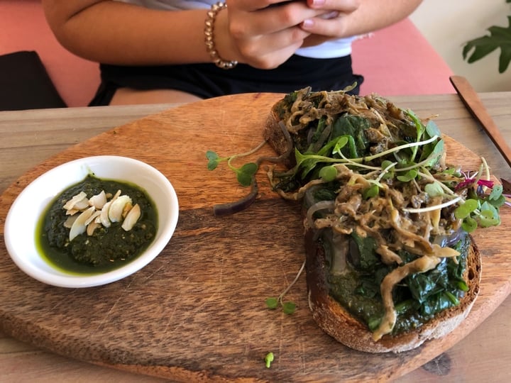 photo of The Conscious Kitchen Creamy Pulled Mushrooms on Rye shared by @tazzwaite on  12 Mar 2020 - review