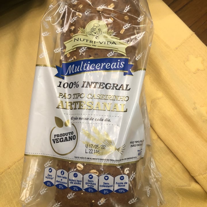 review photo of Nutri-Vida Pão de Forma Integral 7 Grãos shared by @brunaalencar on 12 May 2022 - review