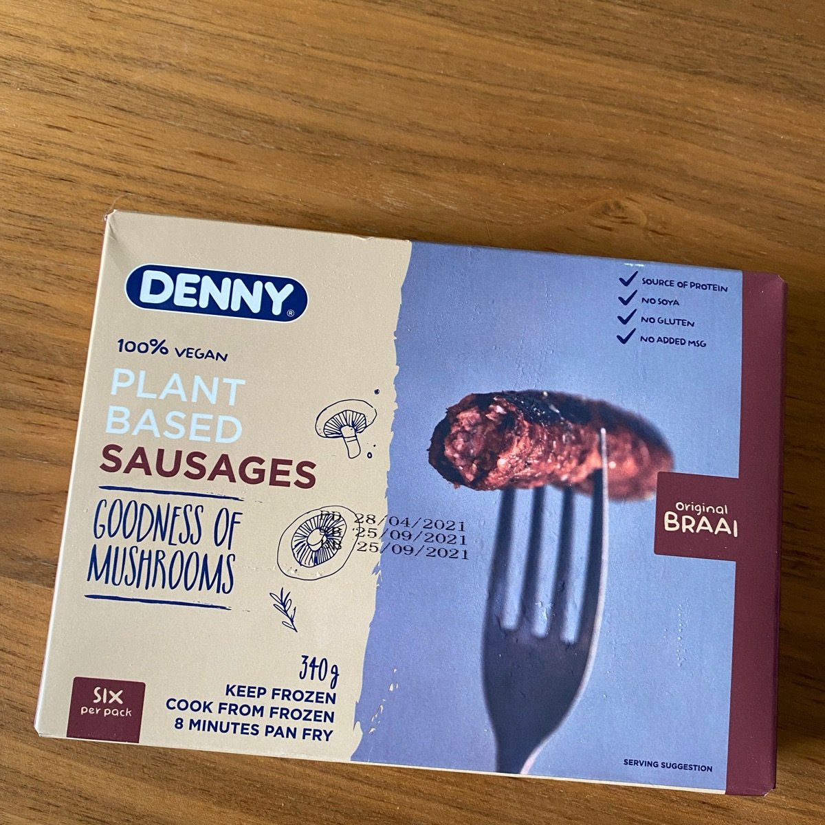 Denny Plant based sausages original braai Reviews abillion