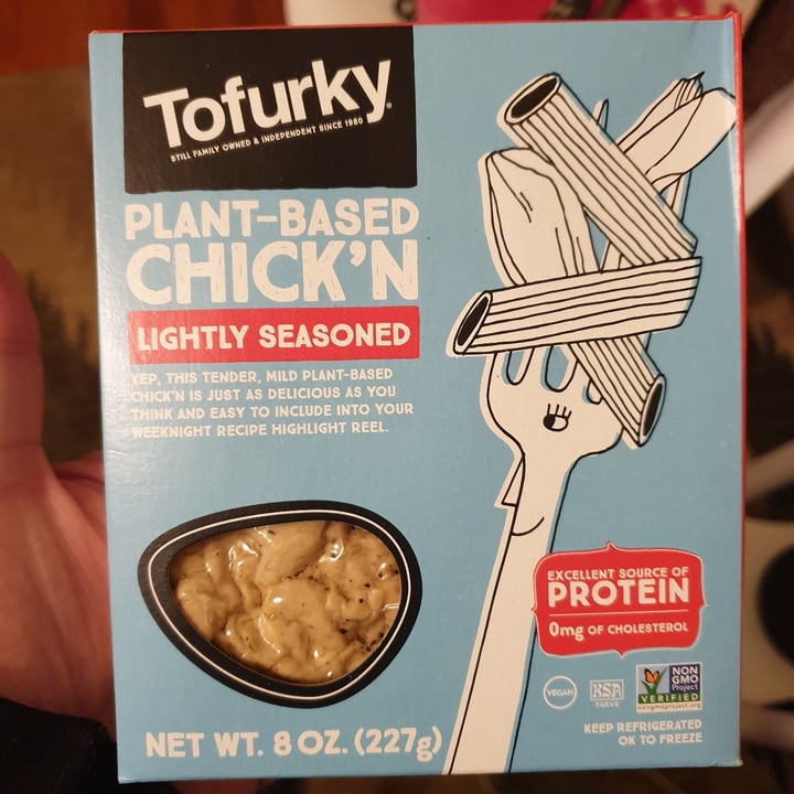 photo of Tofurky Plant-Based Chick’n Lightly Seasoned shared by @autumnleaves on  05 Oct 2020 - review