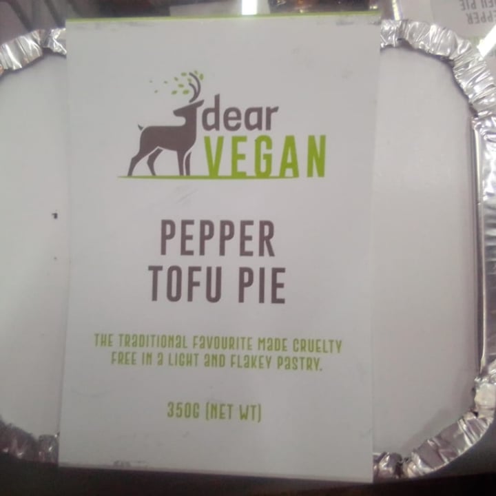 photo of Dear Vegan Pepper Tofu Pie shared by @wildvegansanctuary on  19 Sep 2022 - review