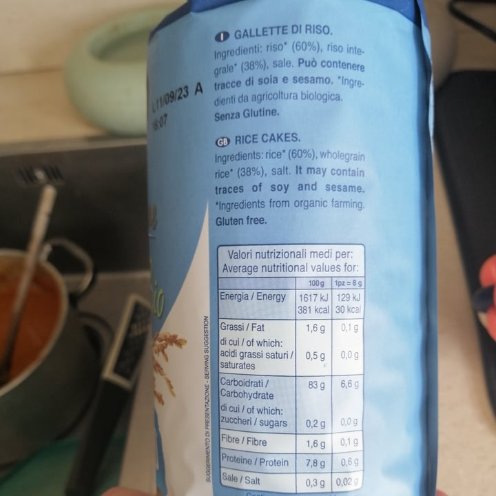 review photo of Riso Scotti gallette di riso shared by @bohacaso on 13 Apr 2022 - review