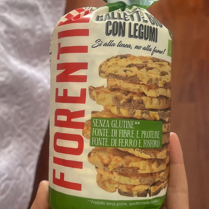 photo of Fiorentini Bio Gallette Con Legumi shared by @melissasveglife on  11 Apr 2022 - review