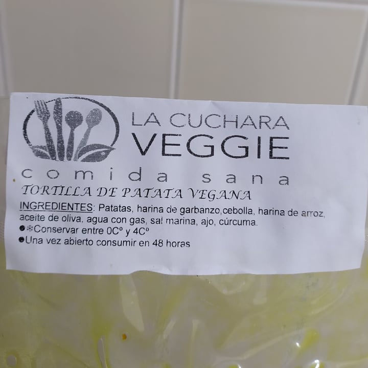 photo of La Cuchara Veggie Tortilla De patata Vegana ( Envasada Al Vacío) shared by @nutximichu on  16 Dec 2020 - review