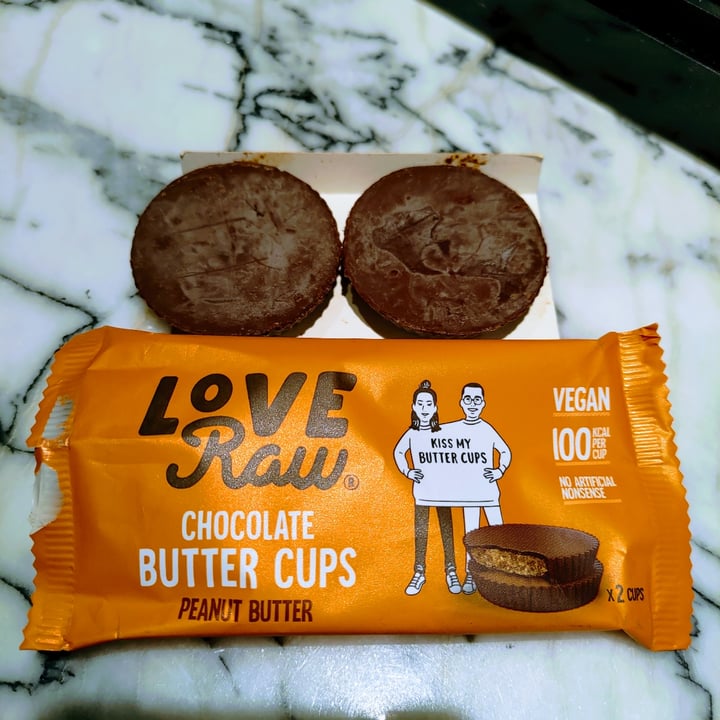 photo of LoveRaw Peanut Butter Cups shared by @stevenneoh on  02 Apr 2022 - review