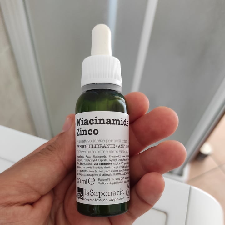 photo of La Saponaria Niacinamide + Zinco (Attivi Puri) shared by @almacocchine on  17 Jun 2022 - review