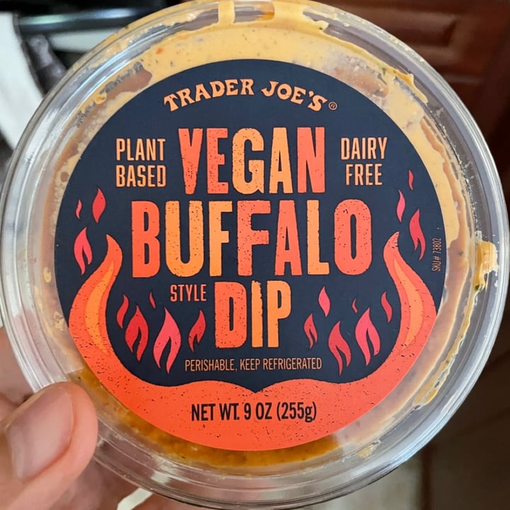 photo of Trader Joe's Vegan Buffalo Style Dip shared by @mikael on  28 Apr 2022 - review