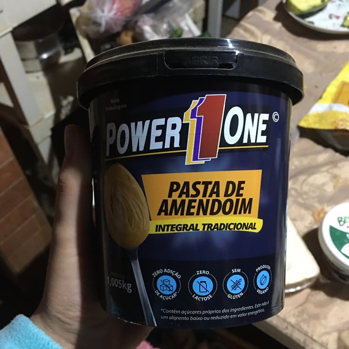 photo of Power One Pasta de Amendoim shared by @patricialemos on  11 Jul 2021 - review