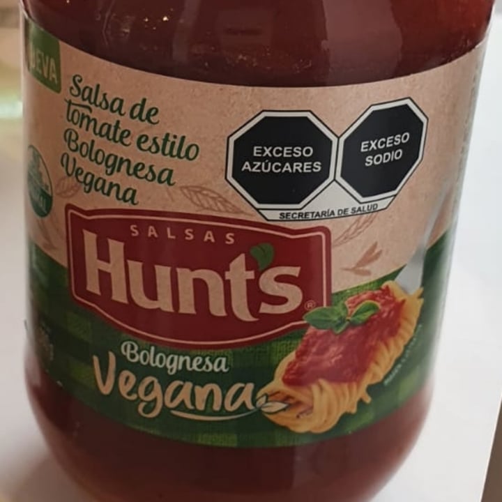 photo of Hunt's Boloñesa vegana shared by @daniela08 on  25 Jun 2022 - review