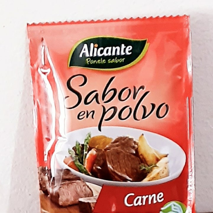 review photo of Alicante Sabor en Polvo Carne shared by @vdeveganismo on 26 Dec 2020 - review
