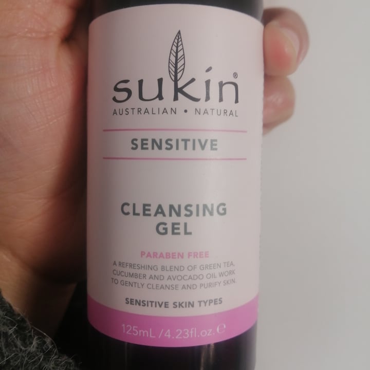 photo of Sukin Cleansing Gel shared by @veganstonergirl on  23 Aug 2021 - review