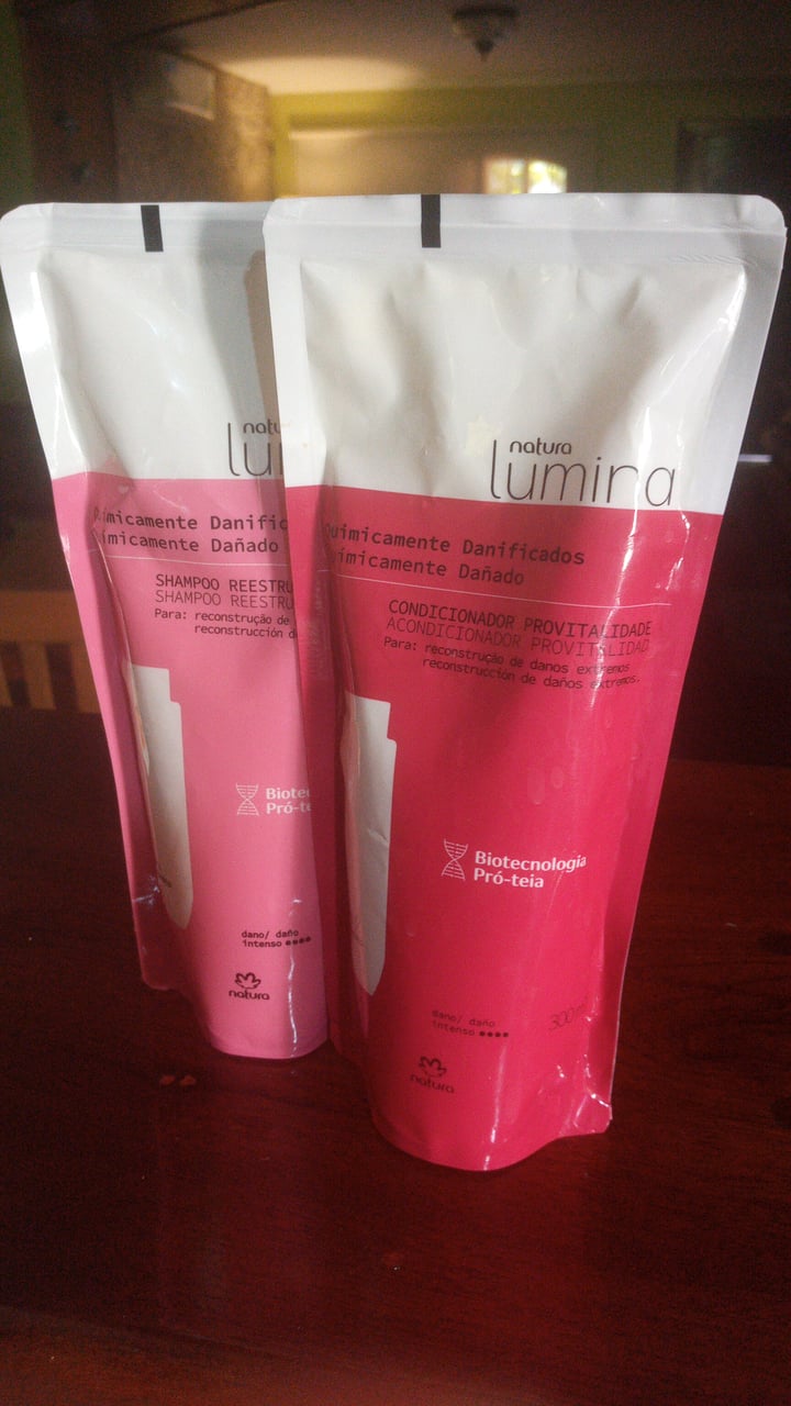 photo of Natura Acondicionador lumina para cabello químicamente dañado shared by @ludville on  12 Nov 2020 - review