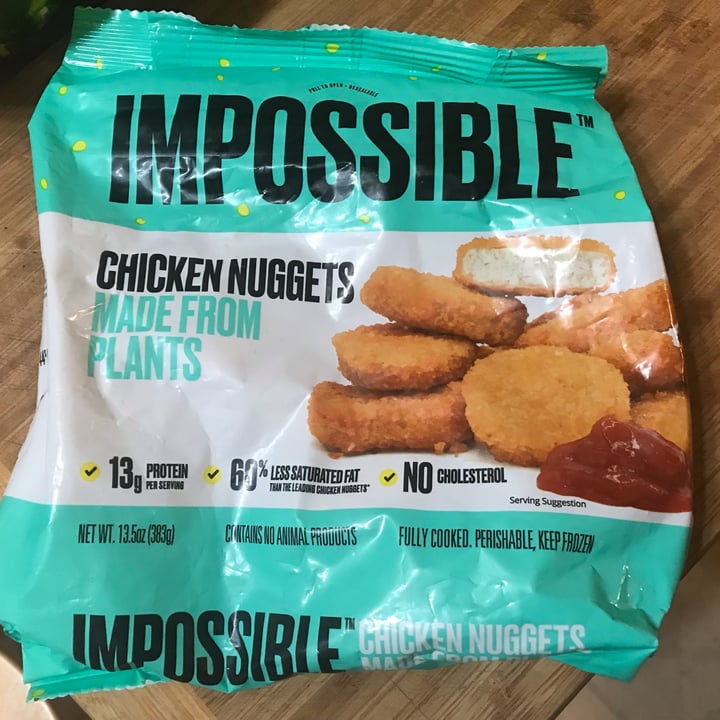 photo of Impossible Foods Chicken Nuggets shared by @missannethropi on  08 Apr 2022 - review