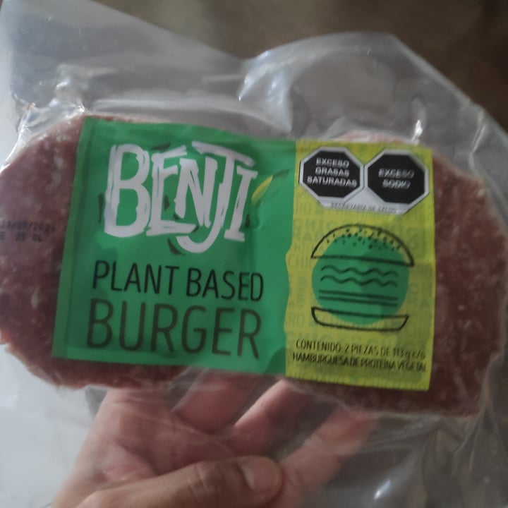 photo of Benji Vegan Gourmet Carne Para Hamburguesa shared by @urielmtz on  20 Aug 2022 - review