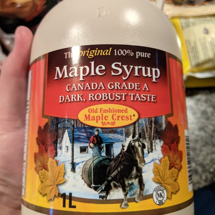 photo of Old Fashioned Maple Crest Maple Syrup 1L shared by @mdsingleton on  04 Nov 2021 - review