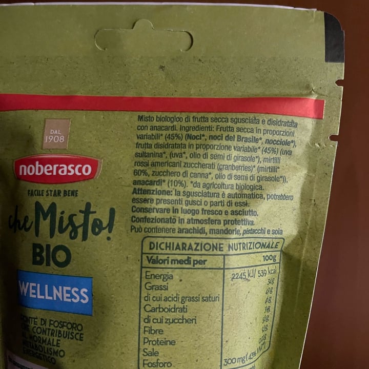 photo of Noberasco Che misto Bio Wellness shared by @giuliettaveg on  16 May 2022 - review