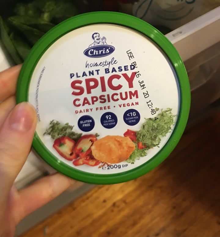 photo of Chris’ Spicy Capsicum Dip shared by @essceess on  21 May 2020 - review
