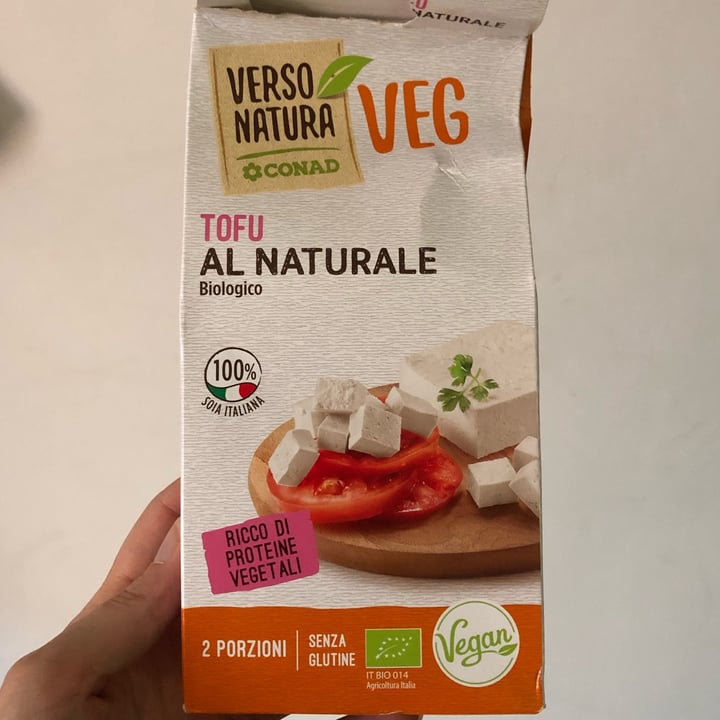 photo of Verso Natura Conad Veg Tofu al naturale shared by @usby on  21 Jul 2022 - review