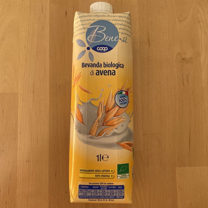 photo of Bene.Si coop Bevanda Biologica Di Avena shared by @pinapina on  02 Apr 2021 - review