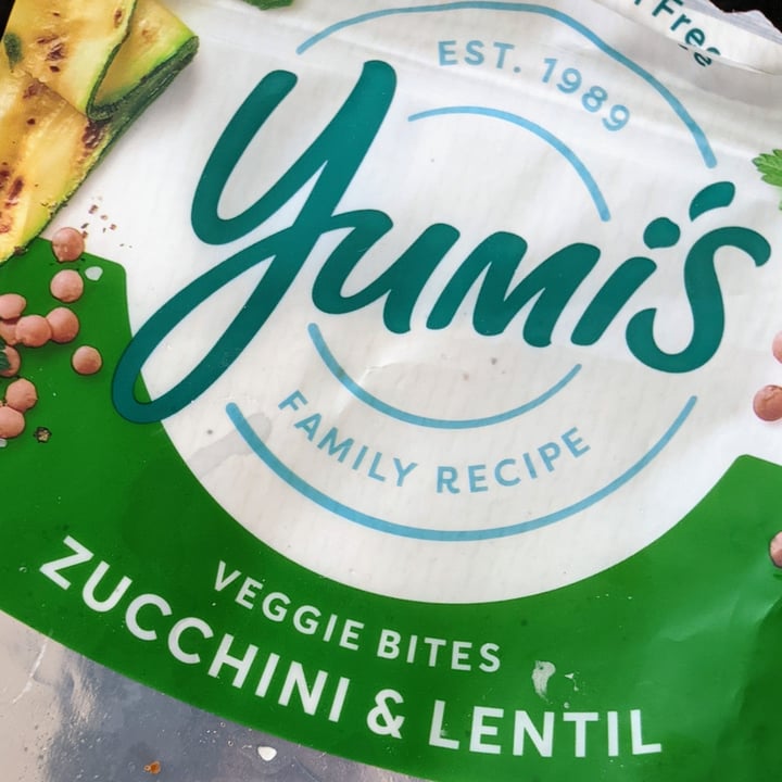 photo of Yumi's Veggie Bites Zucchini & Lentil shared by @nj220 on  13 Dec 2021 - review