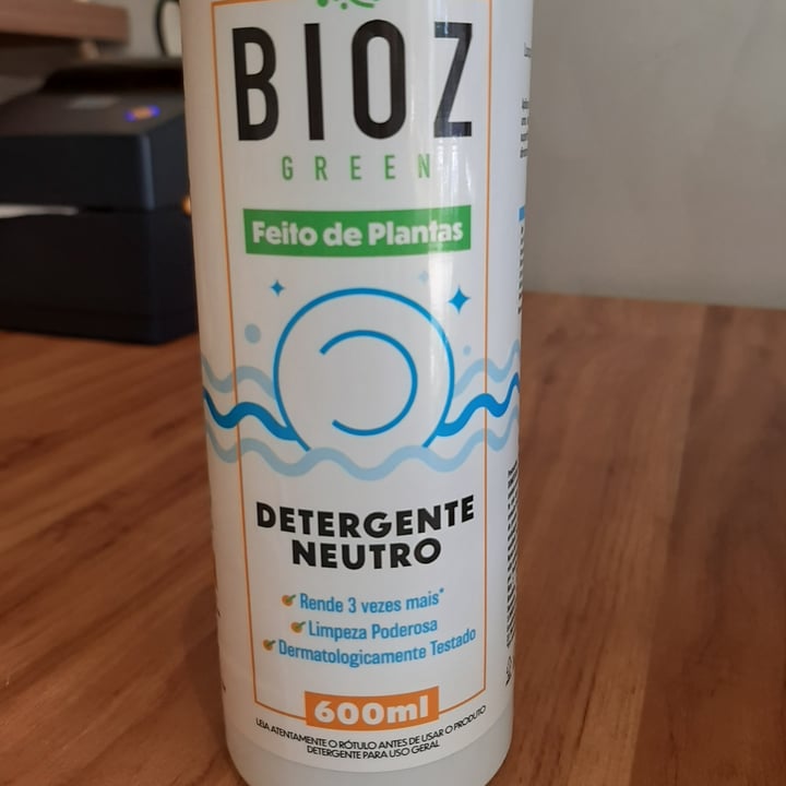photo of BIOZ Green Detergente shared by @iaramachado on  30 Jul 2022 - review