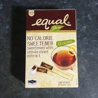 Equal Stevia Zero Calorie Sweetner