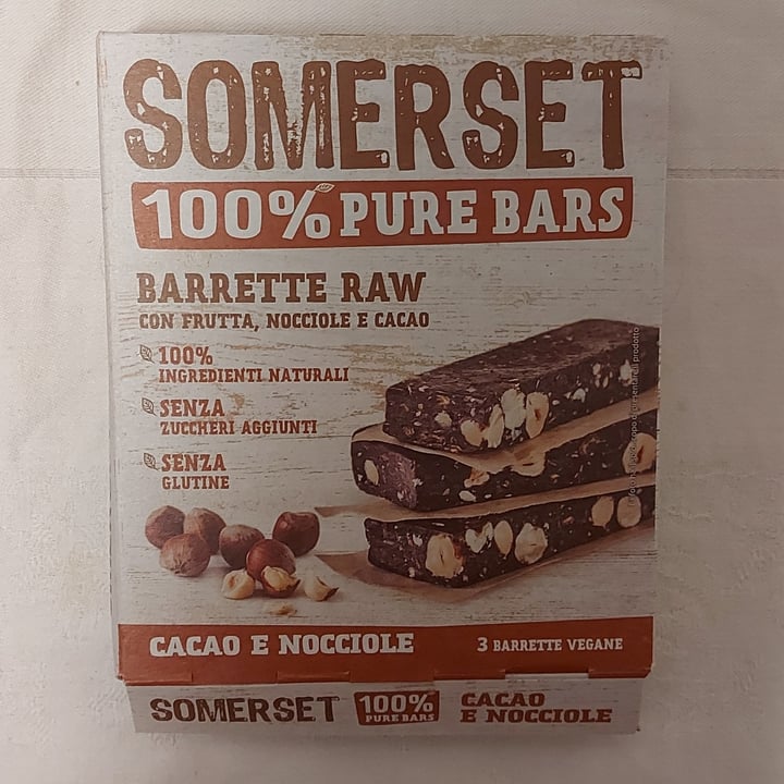 photo of Somerset Barrette Raw Con Frutta, Nocciole E Cacao shared by @ely01 on  30 Oct 2021 - review