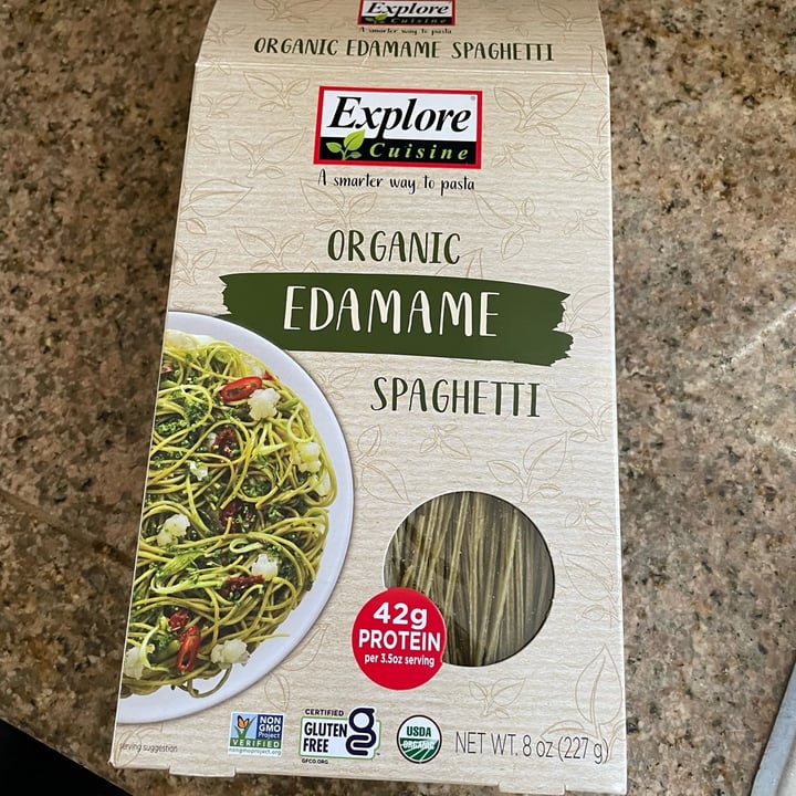 photo of Explore Cuisine Organic Edamame Spaghetti shared by @vivalaviolet on  10 Feb 2022 - review