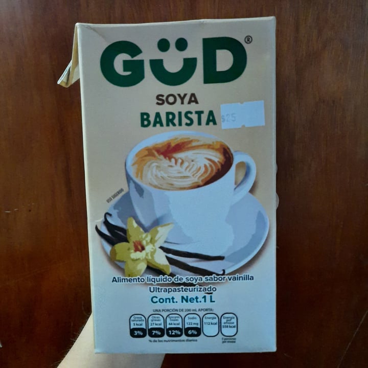 photo of GüD Barista Alimento Líquido de Soya sabor Vainilla shared by @uvazombie on  09 Sep 2020 - review