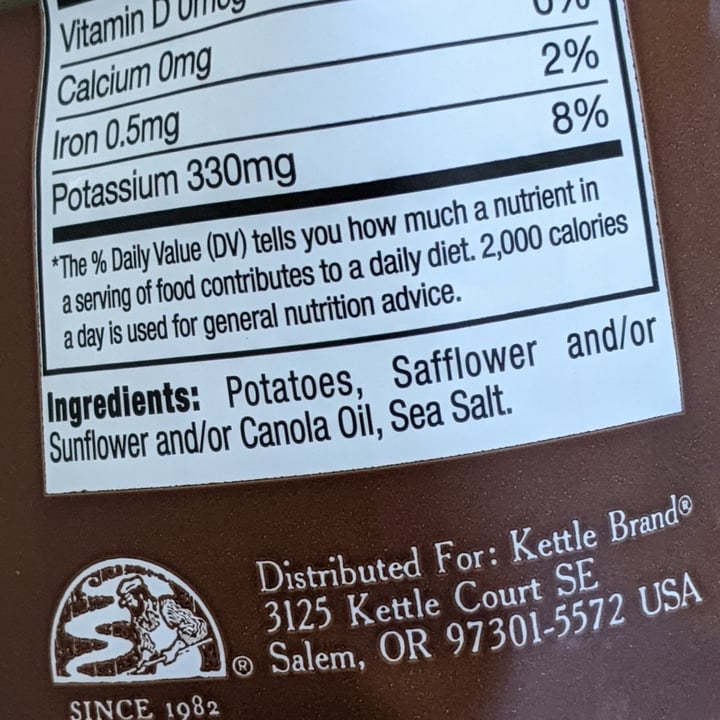 photo of Kettle Sea Salt shared by @veggieassassin on  25 Dec 2020 - review