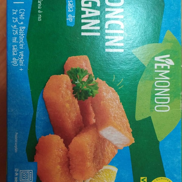 review photo of Vemondo Bastoncini Vegani con Salsa Dip shared by @giuale on 30 Jan 2022 - review