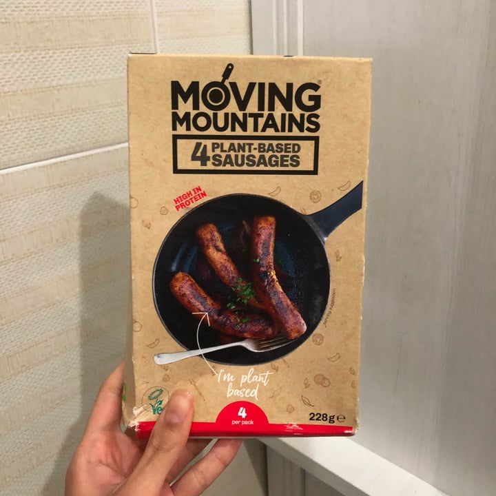 photo of Moving Mountains Plant-Based Sausages shared by @aishahalattas on  24 Oct 2021 - review